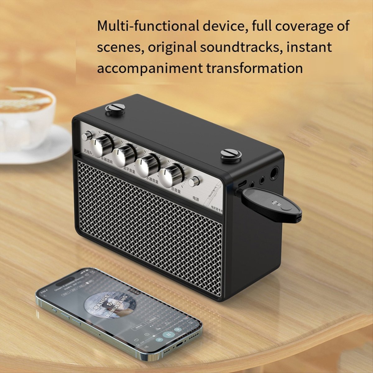 Audio Music Remover Free - Adaptador receptor de Audio 3,5/6,5mm Aux