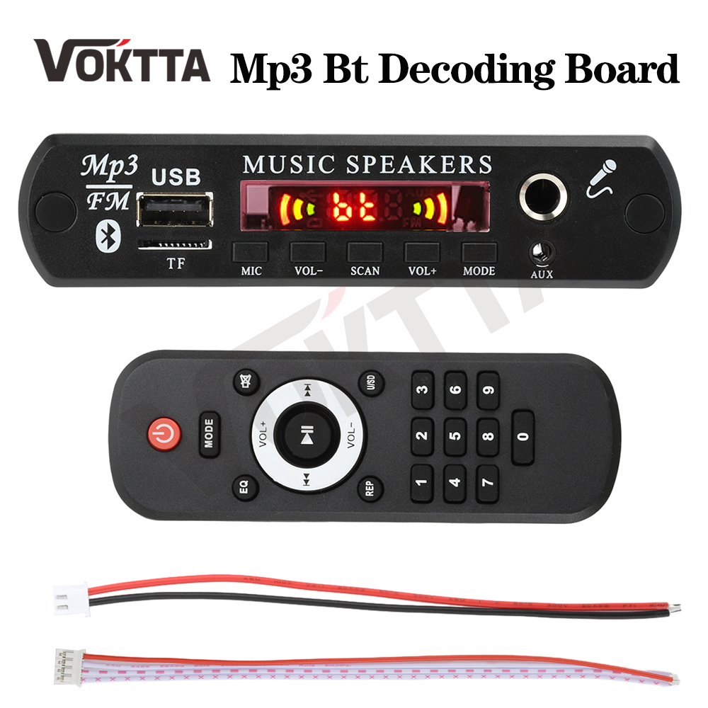Audio Music Wave - DC 12V Bluetooth 5,0 MP3 WMA