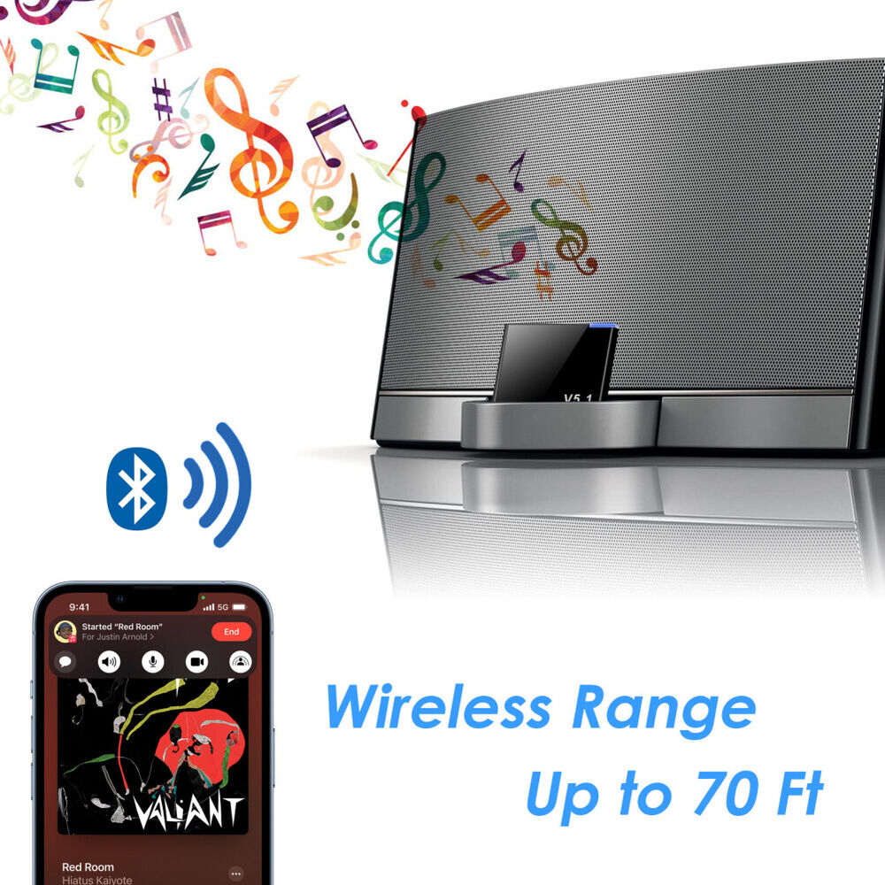 Audio Music Wave - Para iPhone iPod Altavoz 30Pin I-WAVE