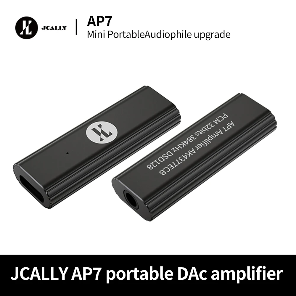 Headphone Amplifier Dac - Amplificador DAC Portátil JCALLY AP7 -