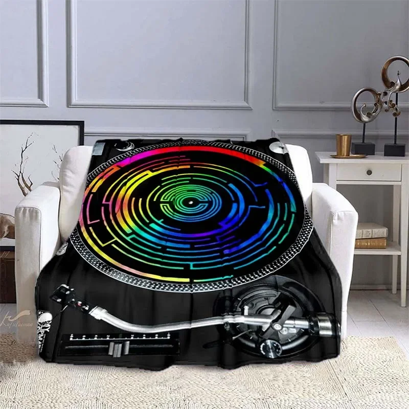 Audio Music King - Mantas de Franela con Diseño de