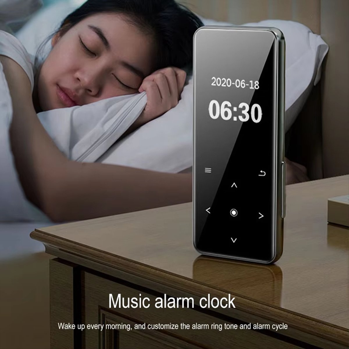 Music Audiobook - Reproductor MP3 con Bluetooth 5.0, Reproductor