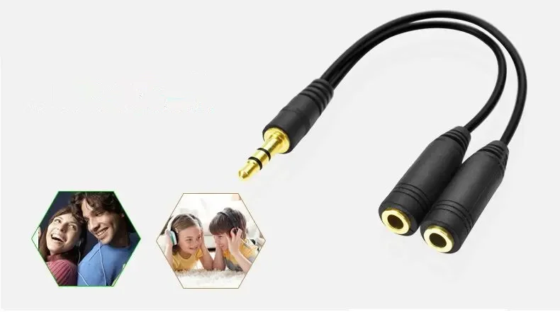 Divisor de auriculares, cable  - Audio Music Box reseña y precio
