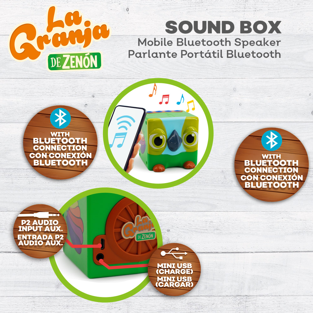 La Granja De Zenon-altavoz ina - Audio Music Box reseña y precio