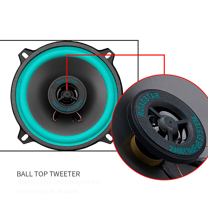 Altavoz Coaxial para Auto de 4 - Audio Music Hifi reseña y precio