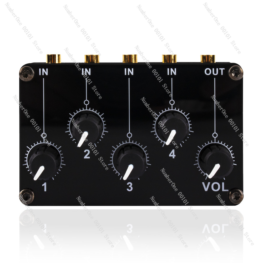 Mezclador estéreo pasivo front - Audio Music Hub reseña y precio