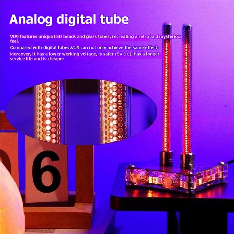 【A48T HOT】Medidor de nivel de  - Audio Music Youtube reseña y precio