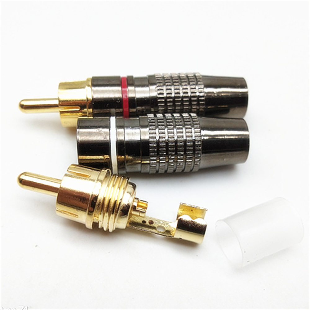 Adaptador de enchufe RCA macho - Audio Music Hifi reseña y precio
