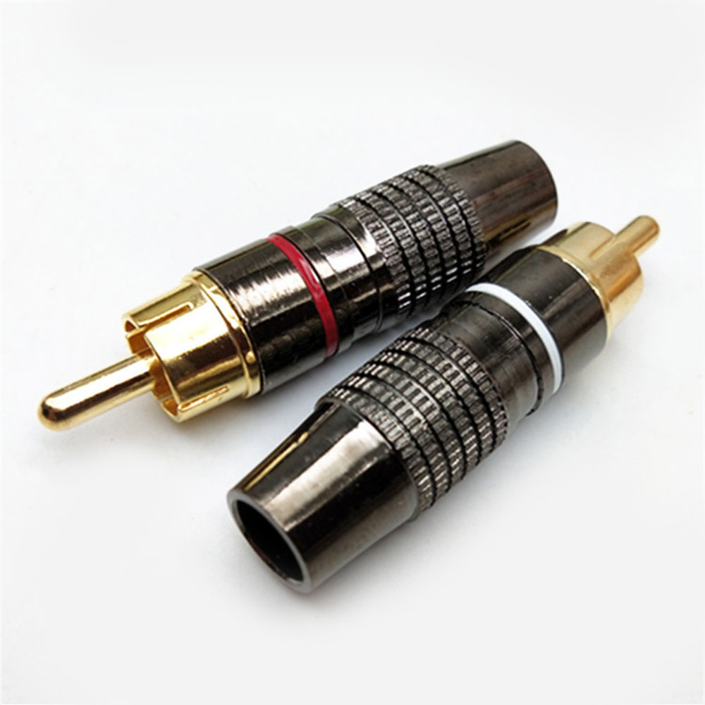 Adaptador de enchufe RCA macho - Audio Music Hifi reseña y precio