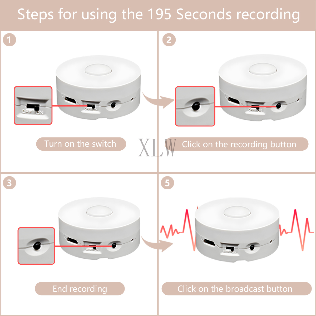 Caja de música pequeña con bot - Audio Music Box reseña y precio