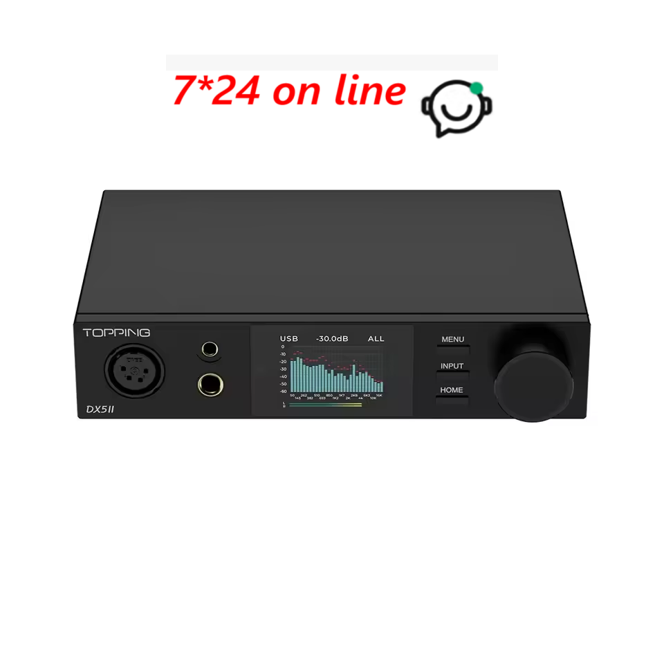 TOPPING DX5 II DAC y amplifica - Headphone Amplifier Dac reseña y precio