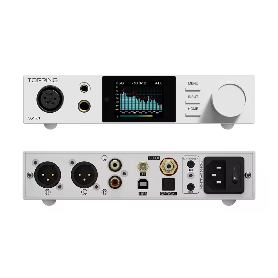 TOPPING DX5 II DAC y amplifica - Headphone Amplifier Dac reseña y precio