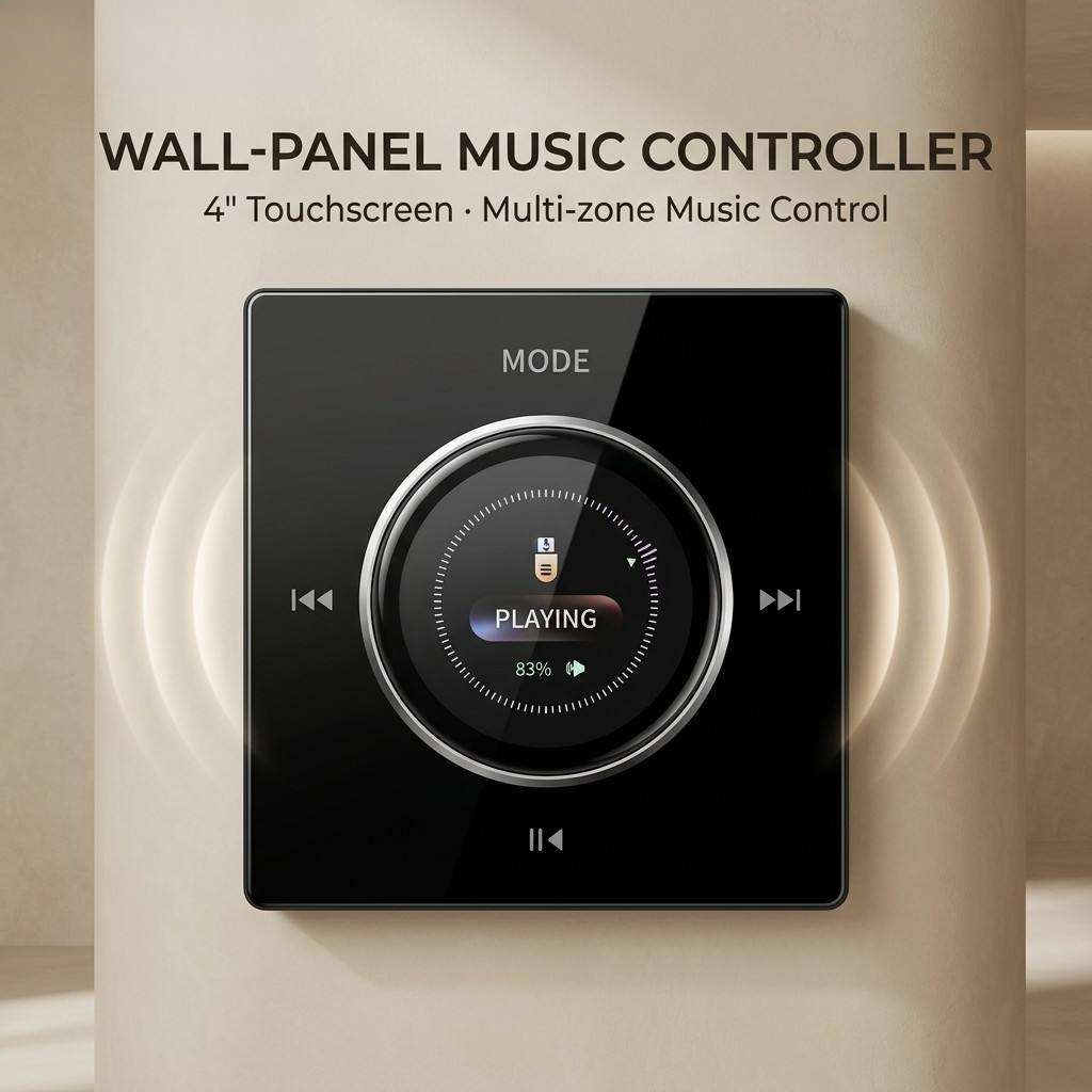 Panel de Control de Música Int - Audio Music Hub reseña y precio