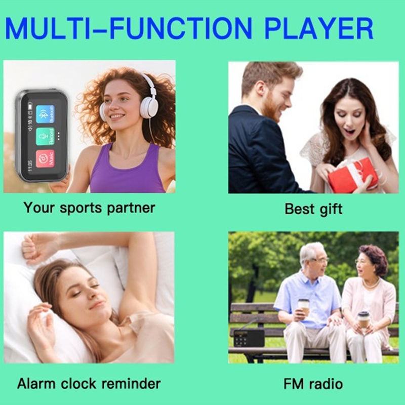 Reproductor MP3 Bluetooth Mini - Music Audiobook reseña y precio
