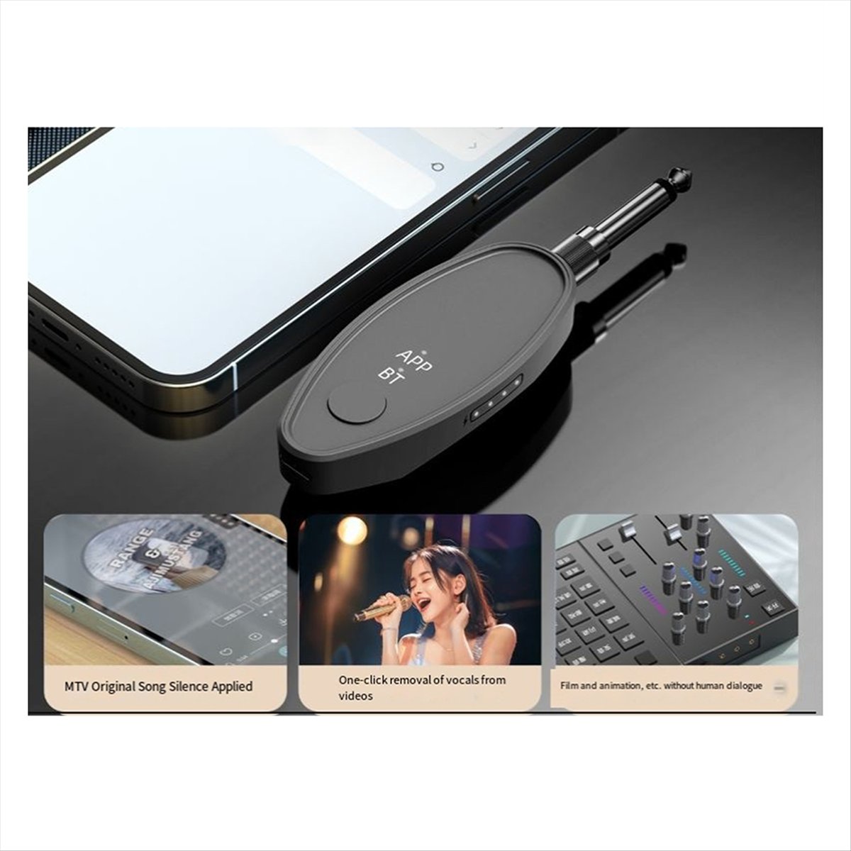 Adaptador receptor de Audio pu - Audio Music Remover Free reseña y precio