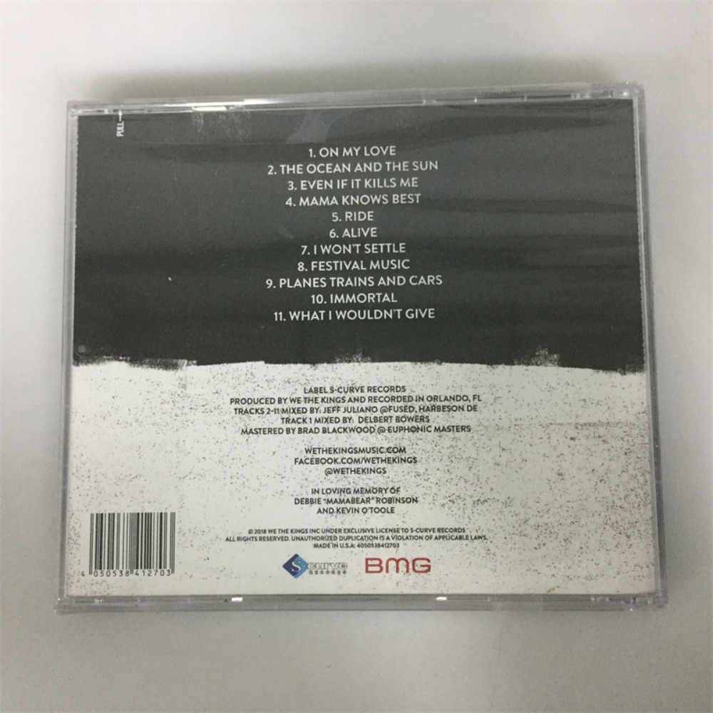CD 'SIX' We The Kings, Disco d - Audio Music King reseña y precio