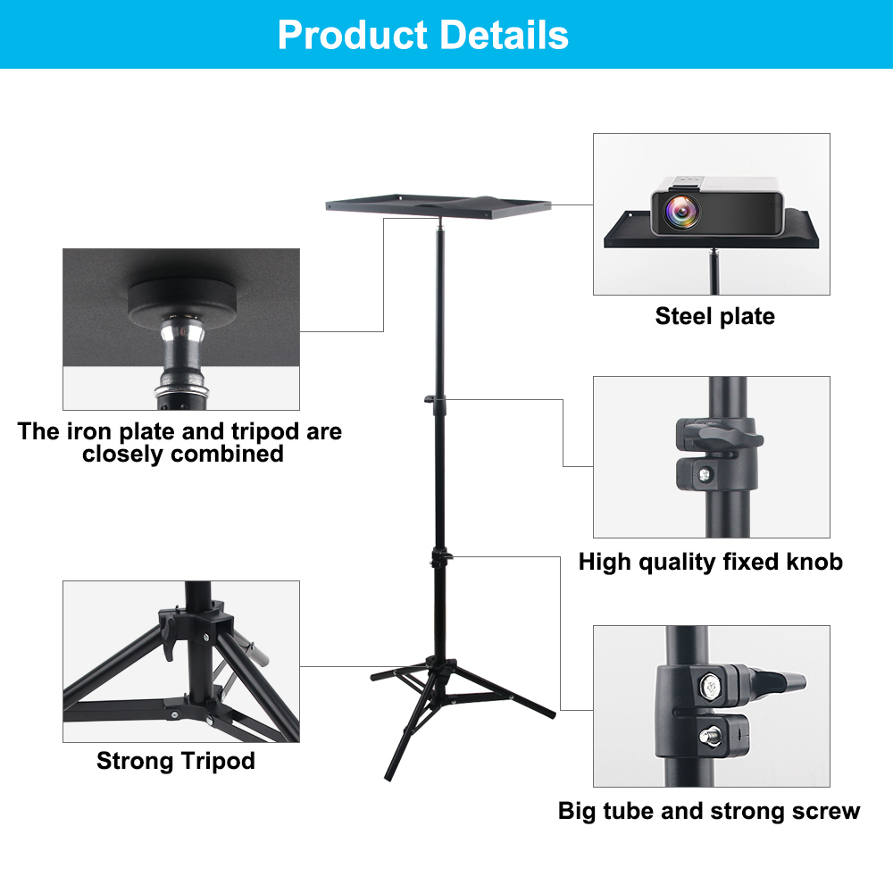 110cm 160cm ajustable Universa - Speaker Stand Tripod reseña y precio