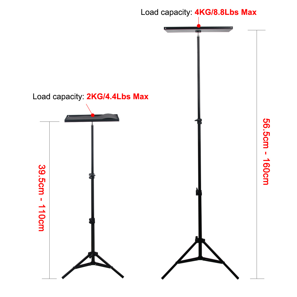 110cm 160cm ajustable Universa - Speaker Stand Tripod reseña y precio