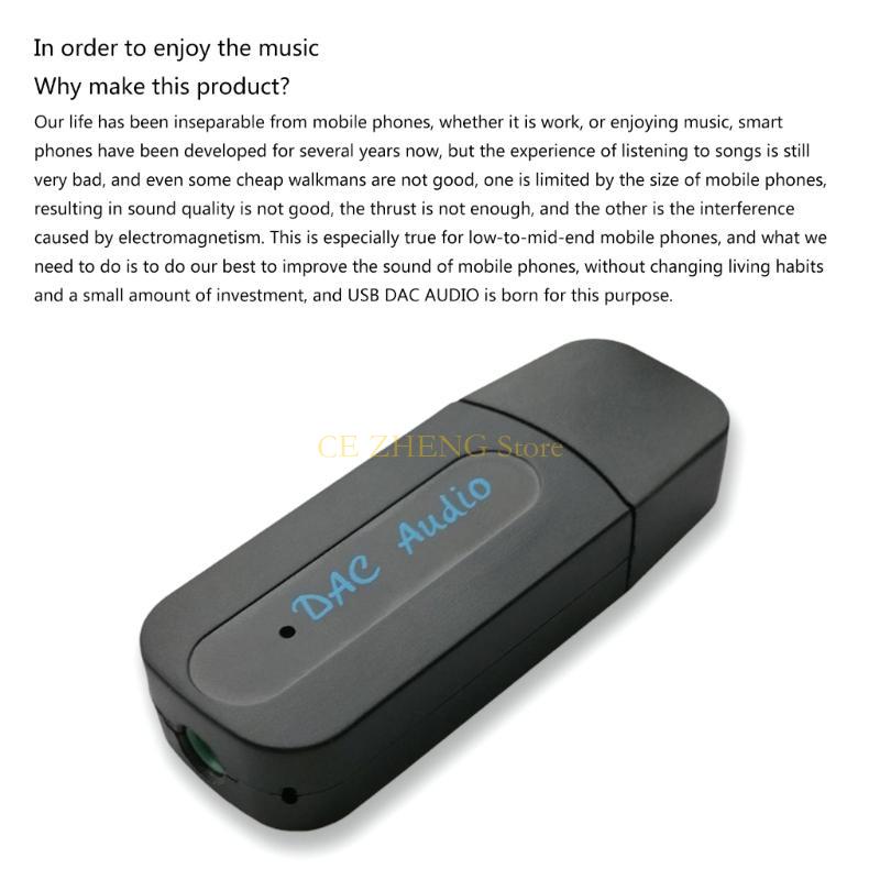 Adaptador tarjeta sonido USB p - Headphone Amplifier Dac reseña y precio